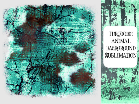 Animal Turquoise Background Sublimation: A Designer's Guide