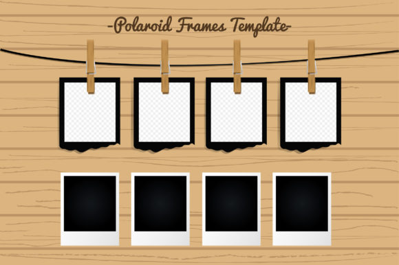Bring Memories to Life with a Polaroid Photo Frames Template