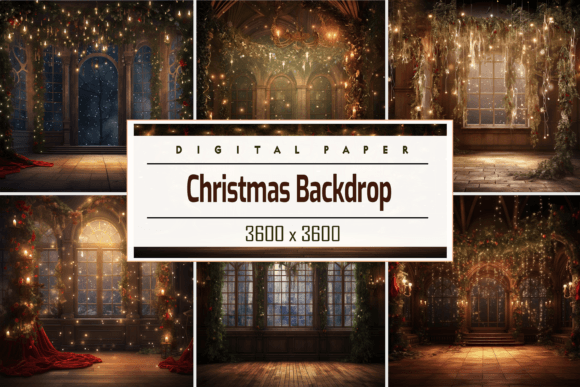 Christmas Backdrop: The Essential Holiday Design Asset