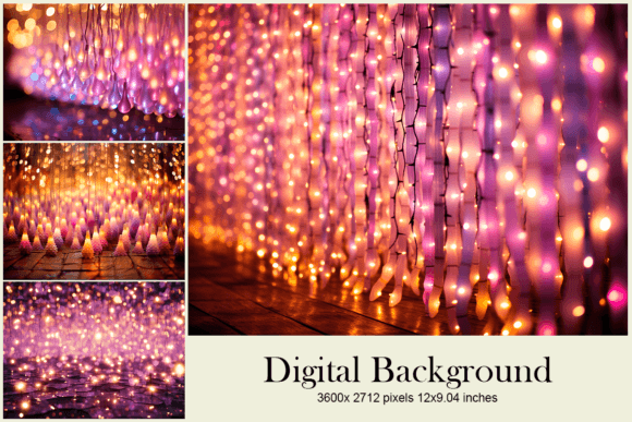 Christmas Light Background Backdrop: Your Festive Design Solution