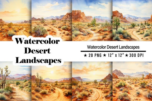 Desert Vistas in Watercolor: A Creative Toolkit