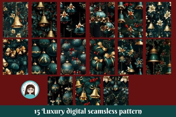 Elevate Your Festive Creations: Luxury Christmas Patterns