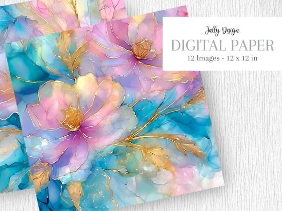 Pastel Alcohol Ink Floral: Unlocking Ethereal Artistry