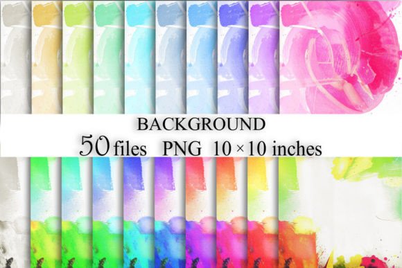 Unleash Artistic Flair with Watercolor Background Sublimation Designs